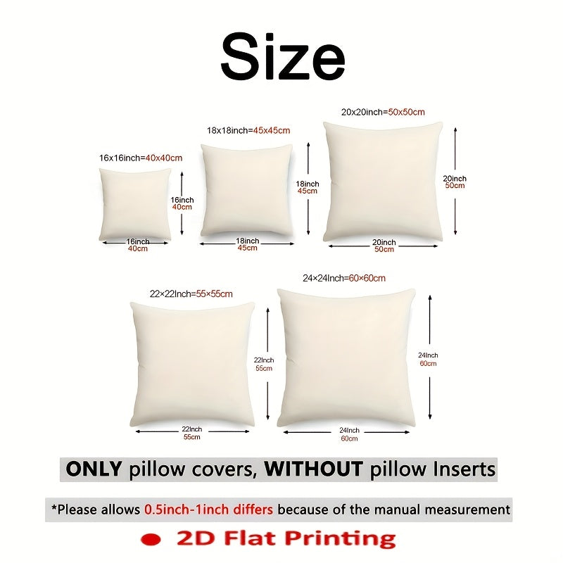 2pcs, Couple Moonlight Pillowcase, Double-Sided Print, 2D Printed Pillowcase, Soft Short Plush, Multiple Sizes, Machine Washable for Outdoor/Indoor Decoration, Bedroom, Living Room, Sofa and Bed Decor, Suitable for Daily Use/V-Day/Mother'S